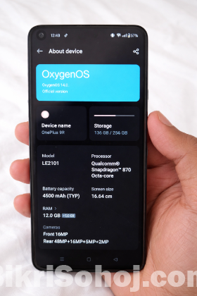 OnePlus 9R Dubai variant